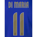 Argentina 2024/25 Away Di Maria #11 Jersey Name Set