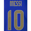 Argentina 2024/25 Away Messi #10 Jersey Name Set