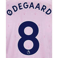 Arsenal 2022/23 Third Odegaard #8 Jersey Name Set Navy