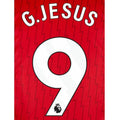 Arsenal 2023-Home G. Jesus #9 Jersey Name Set-White