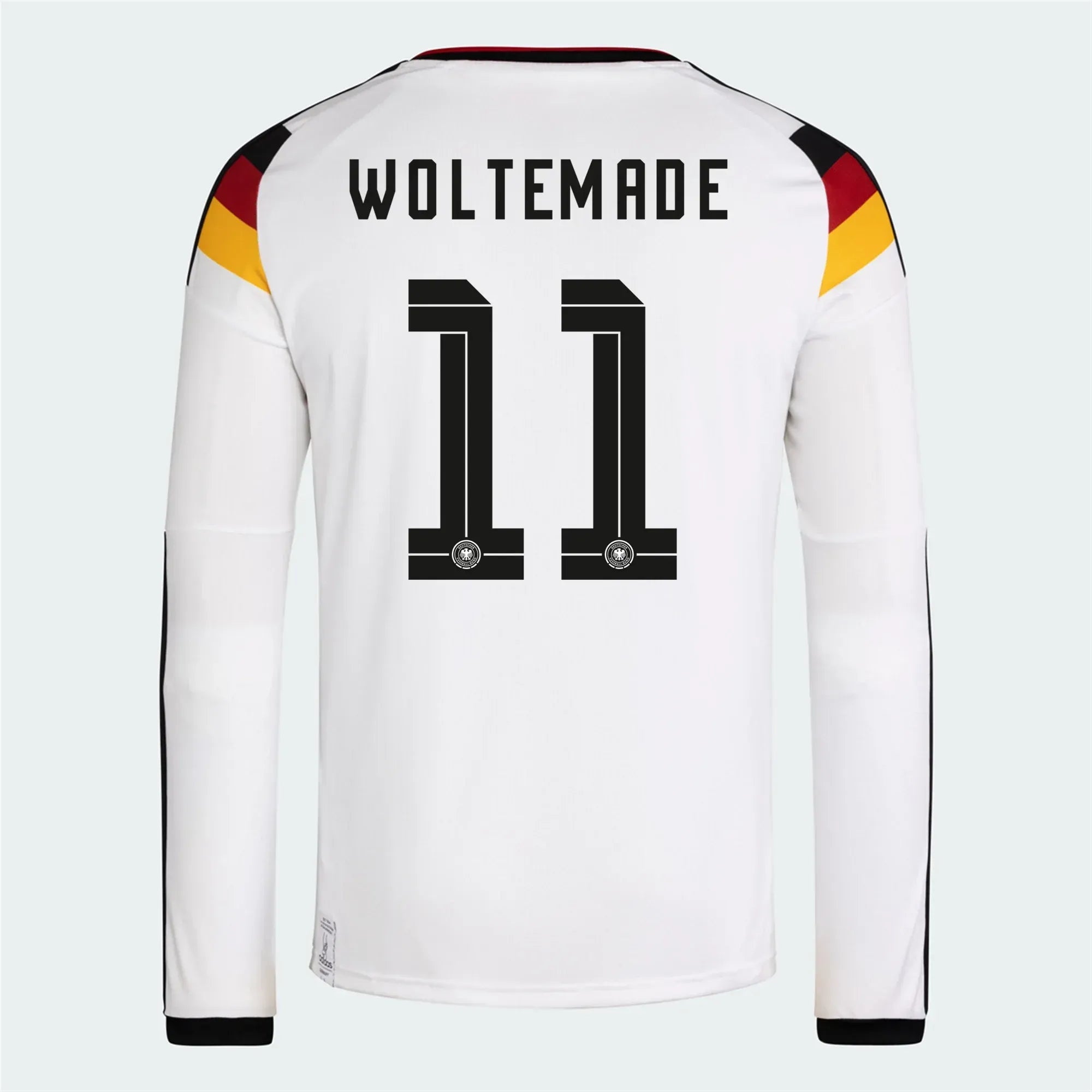 adidas 2026 Germany Men's Authentic Home Long-Sleeve Soccer Jersey