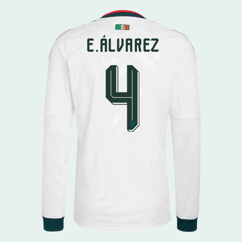 adidas 2026 Mexico Men's Authentic Away Long-Sleeve Soccer Jersey