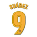 Barcelona 2017/18 Home Suarez #9 Jersey Youth Jersey Name Set