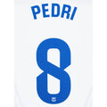 Barcelona 2023/24 Away Pedri #8 Youth Jersey Name Set