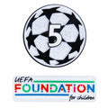 Barcelona 2024-25 UCL Starball 5 Times Winner + UEFA Foundation Patch Set