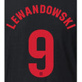 Barcelona 2024/25 Away LEWANDOWSKI #9 Youth Official Name Set