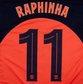Barcelona 2025/26 Third RAPHINHA #11 Official Name Set (CL Version)