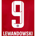 Bayern Munich 2021/22 Home Lewandowski #9 Jersey Name Set