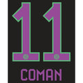 Bayern Munich 2023/24 Away Coman #11 Jersey Name Set