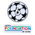 Bayern Munich/Liverpool  2024-25 UCL Starball 6 Times Winner + UEFA Foundation Patch Set