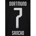 Borussia Dortmund 2019/20 Away Sancho 7 Jersey Name Set