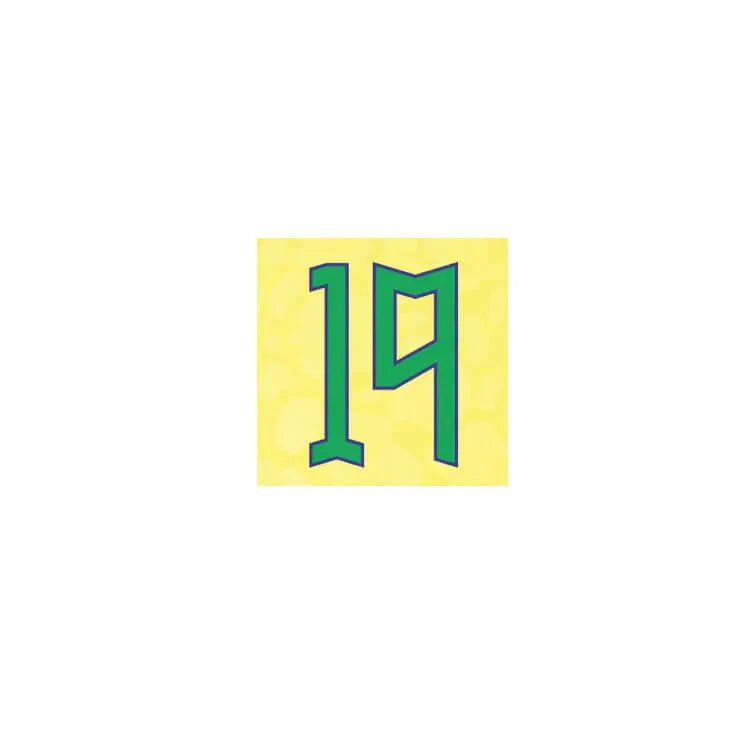 Brazil 2022-23 Home Antony #19 Jersey Name Set