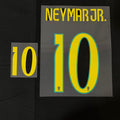 Brazil 2024/25 NEYMAR JR  Away Official Name Set