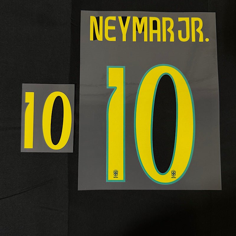 Brazil 2024/25 NEYMAR JR  Away Official Name Set