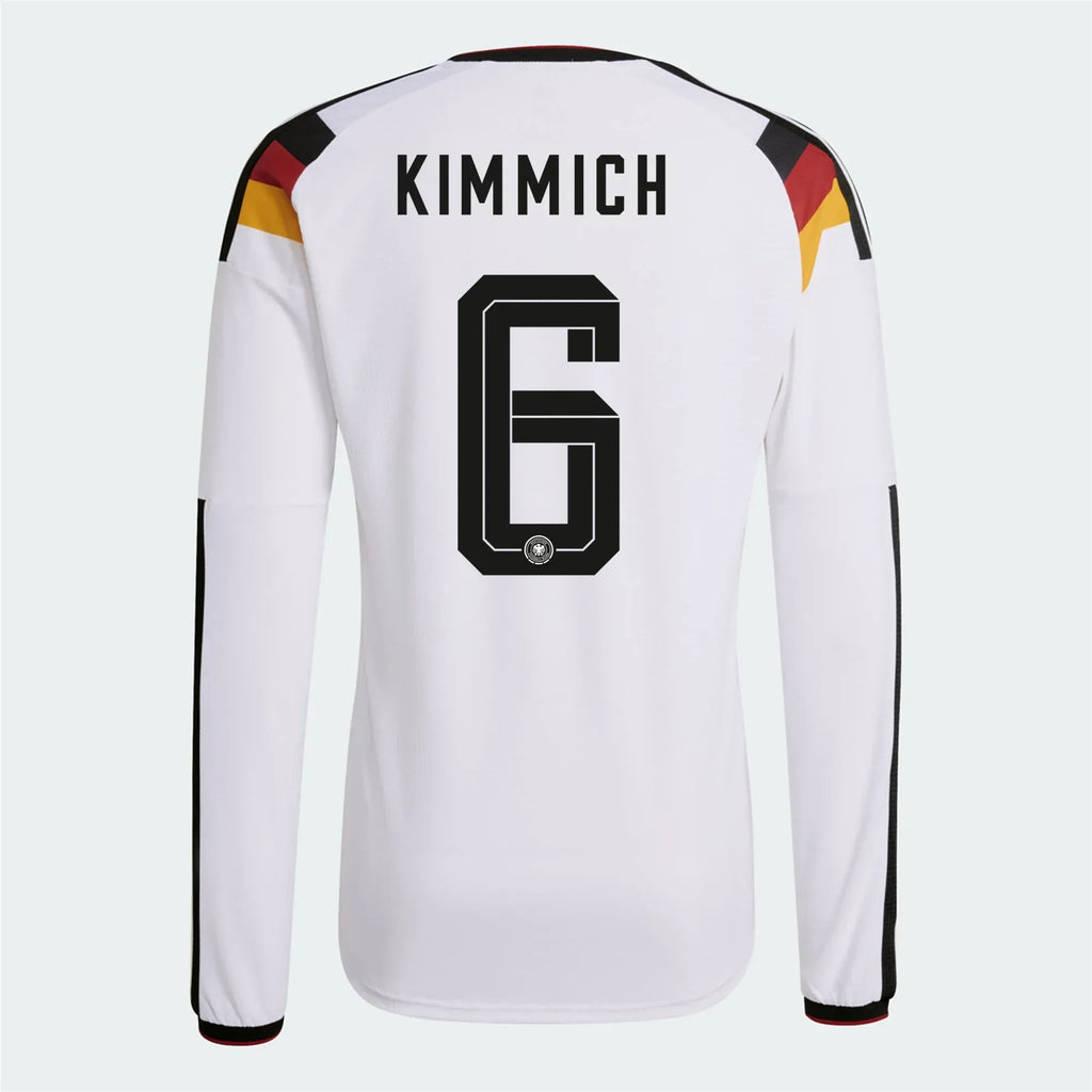 adidas 2026 Germany Men's Authentic Home Long-Sleeve Soccer Jersey