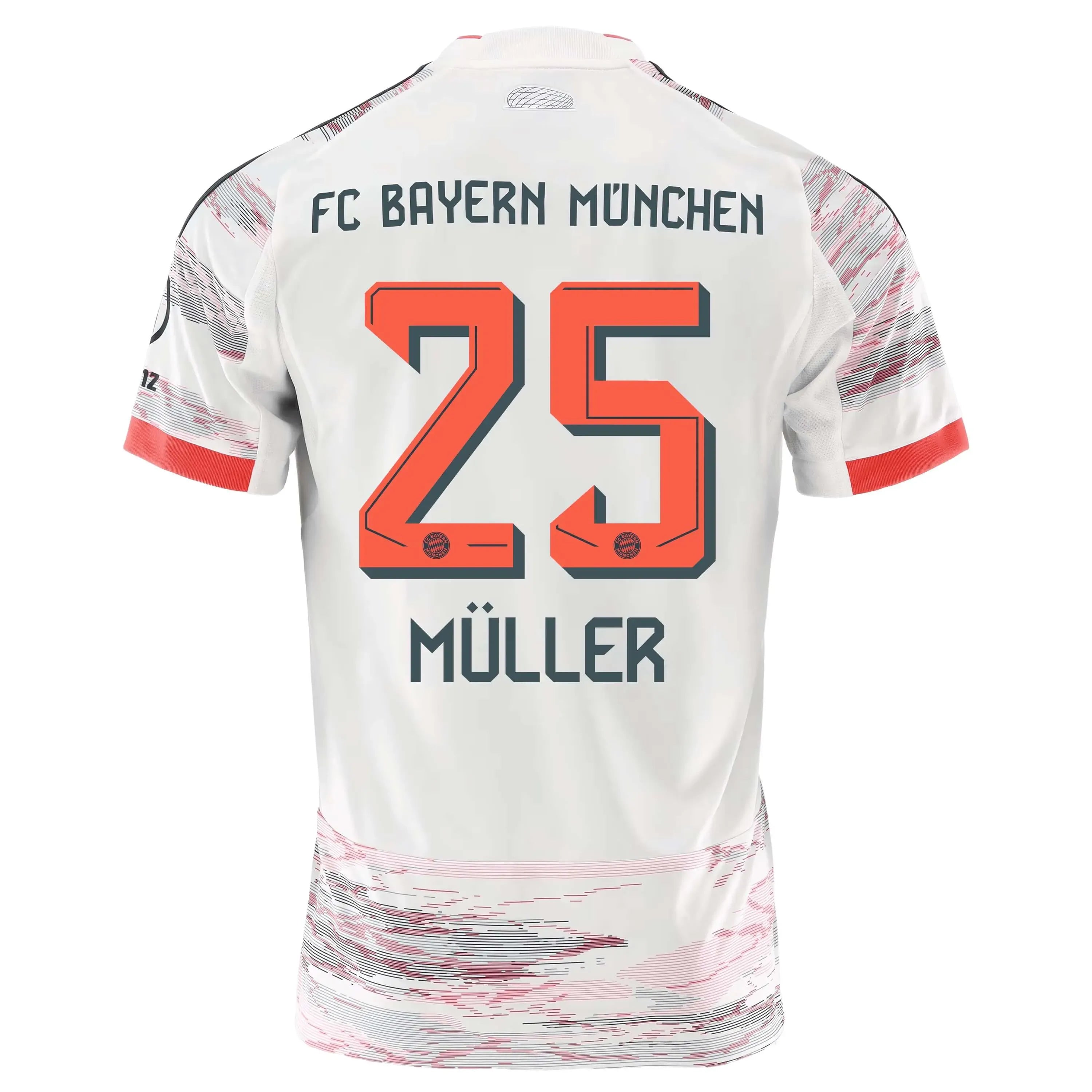 adidas 2025-26 Bayern Munich Men's Stadium Away Soccer Jersey