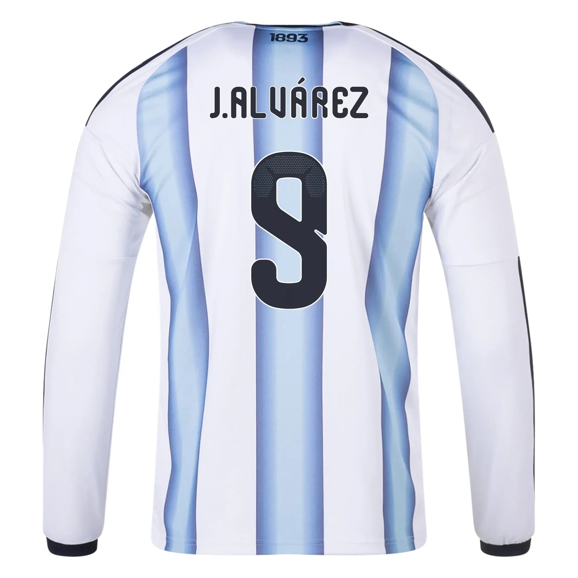 adidas 2026 Argentina Men's Authentic Home Long-Sleeve Soccer Jersey