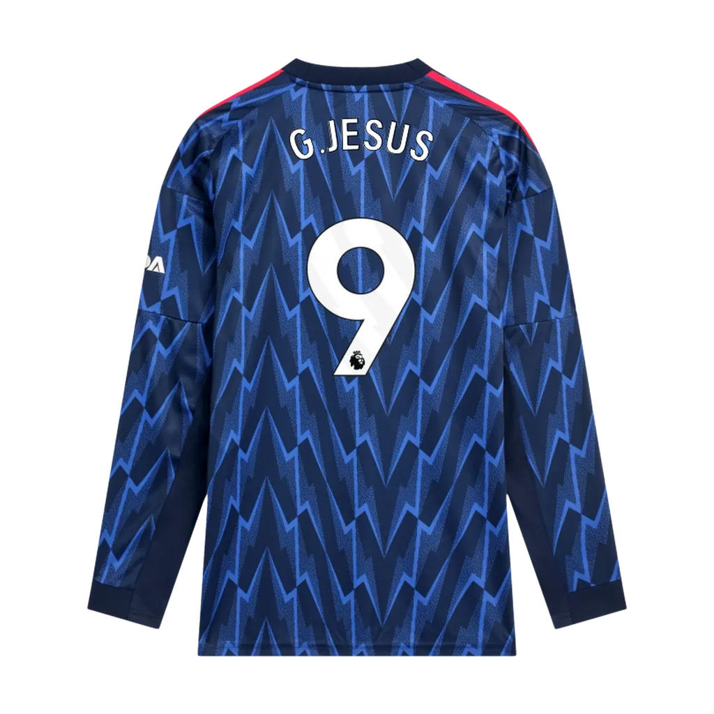adidas 2025-26 Arsenal Men's Stadium Away Long-Sleeve Soccer Jersey