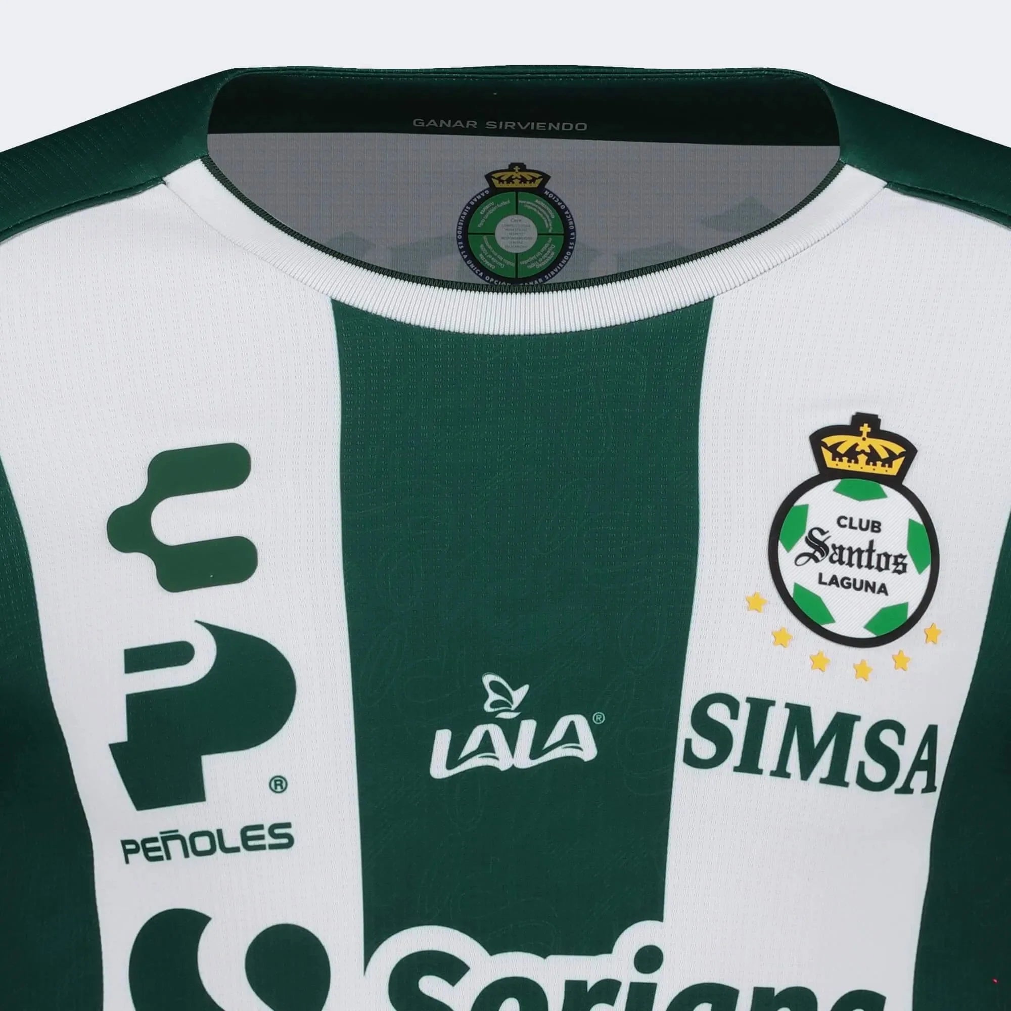 Charly 2024-25 Santos Men's Stadium Home Long-Sleeve Jersey