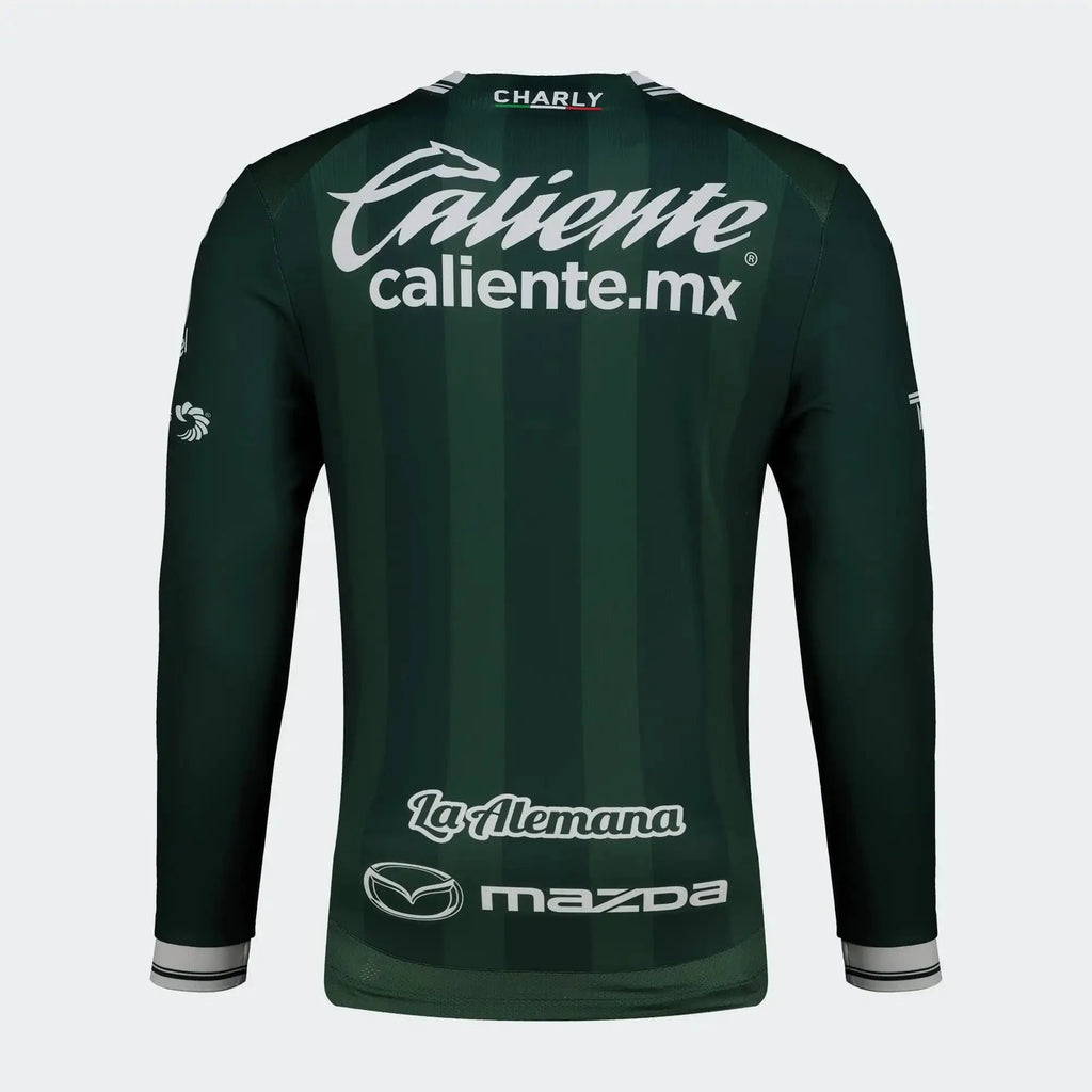 Charly 2025-26 Leon Men's Stadium Home Long-Sleeve Soccer Jersey