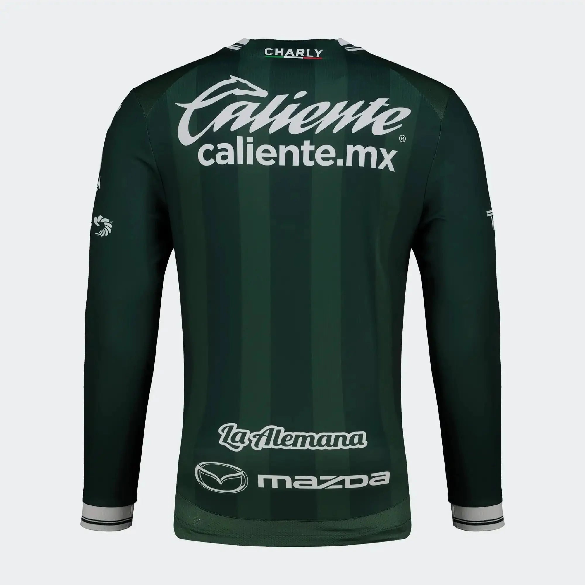 Charly 2025-26 Leon Men's Stadium Home Long-Sleeve Soccer Jersey