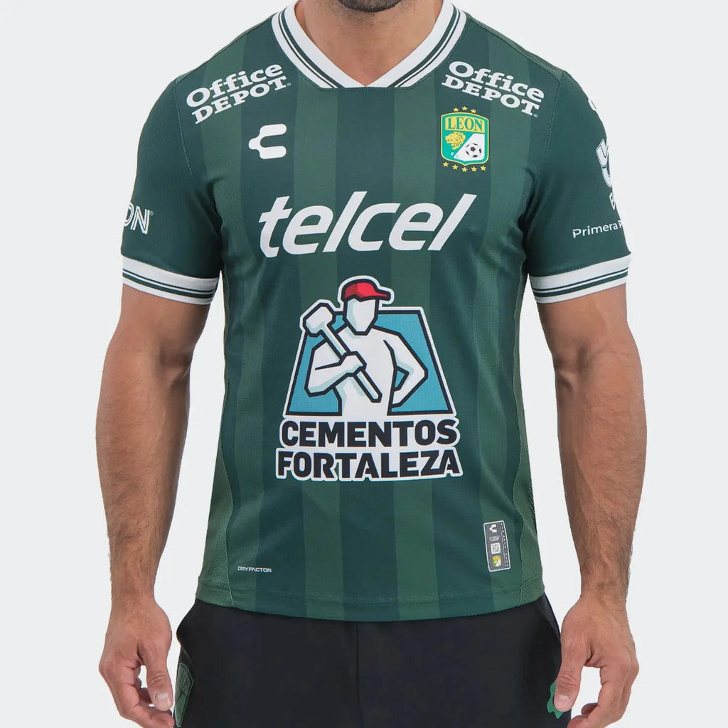 Charly 2025-26 Leon Men's Stadium Home Soccer Jersey