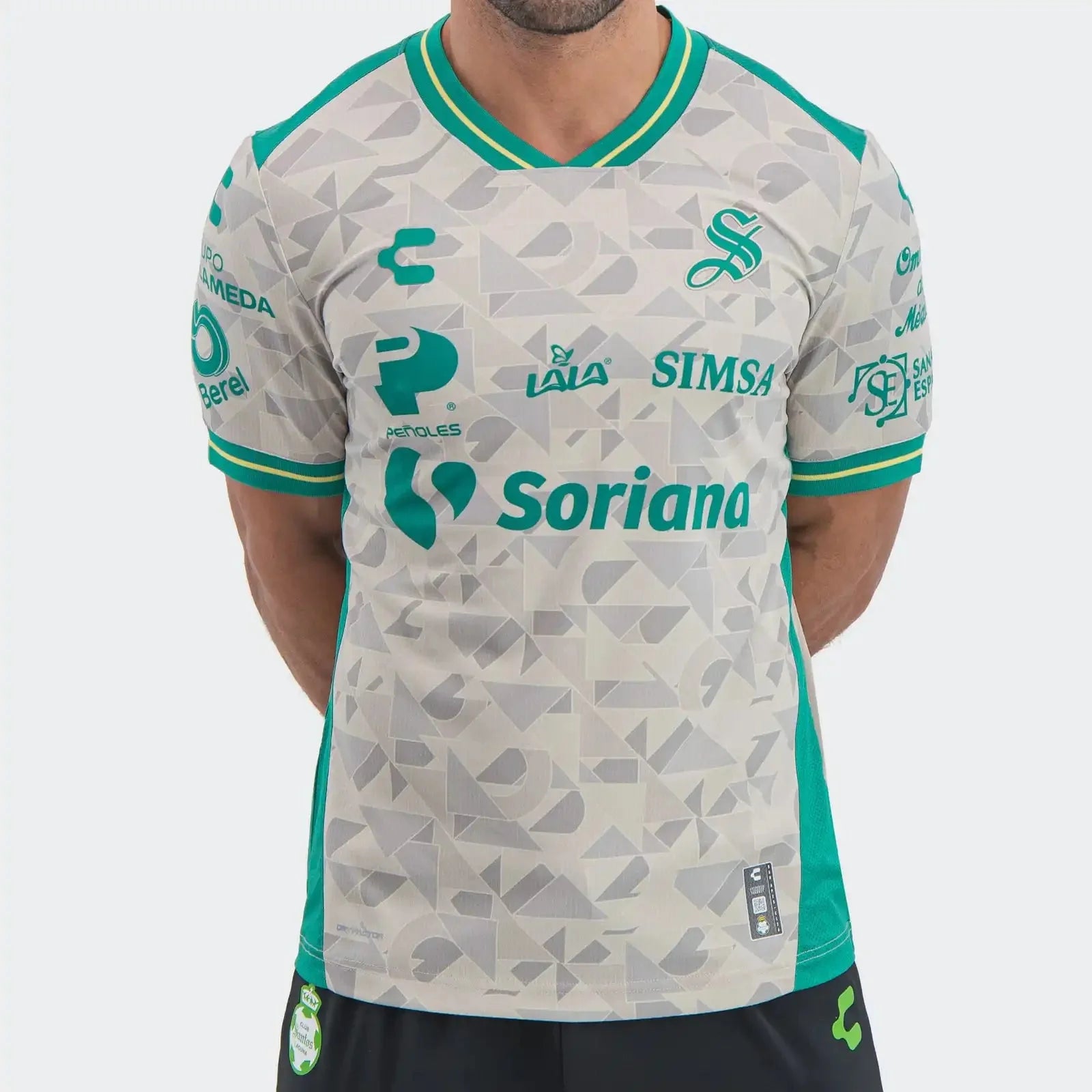 Charly 2025-26 Santos Men's Stadium Away Soccer Jersey