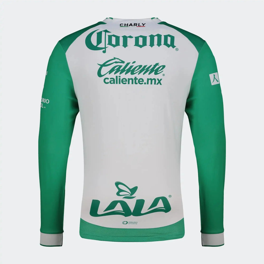 Charly 2025-26 Santos Men's Stadium Home Long-Sleeve Soccer Jersey