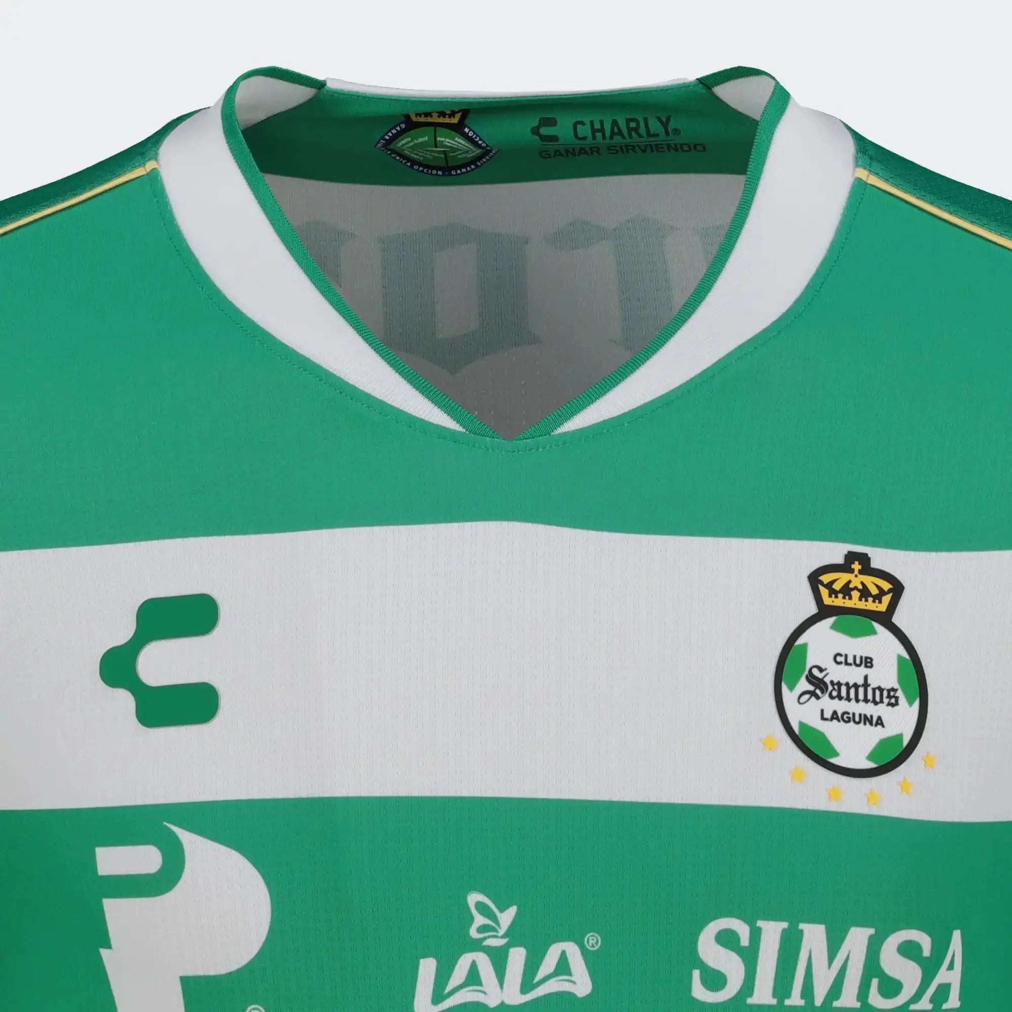 Charly 2025-26 Santos Men's Stadium Home Long-Sleeve Soccer Jersey