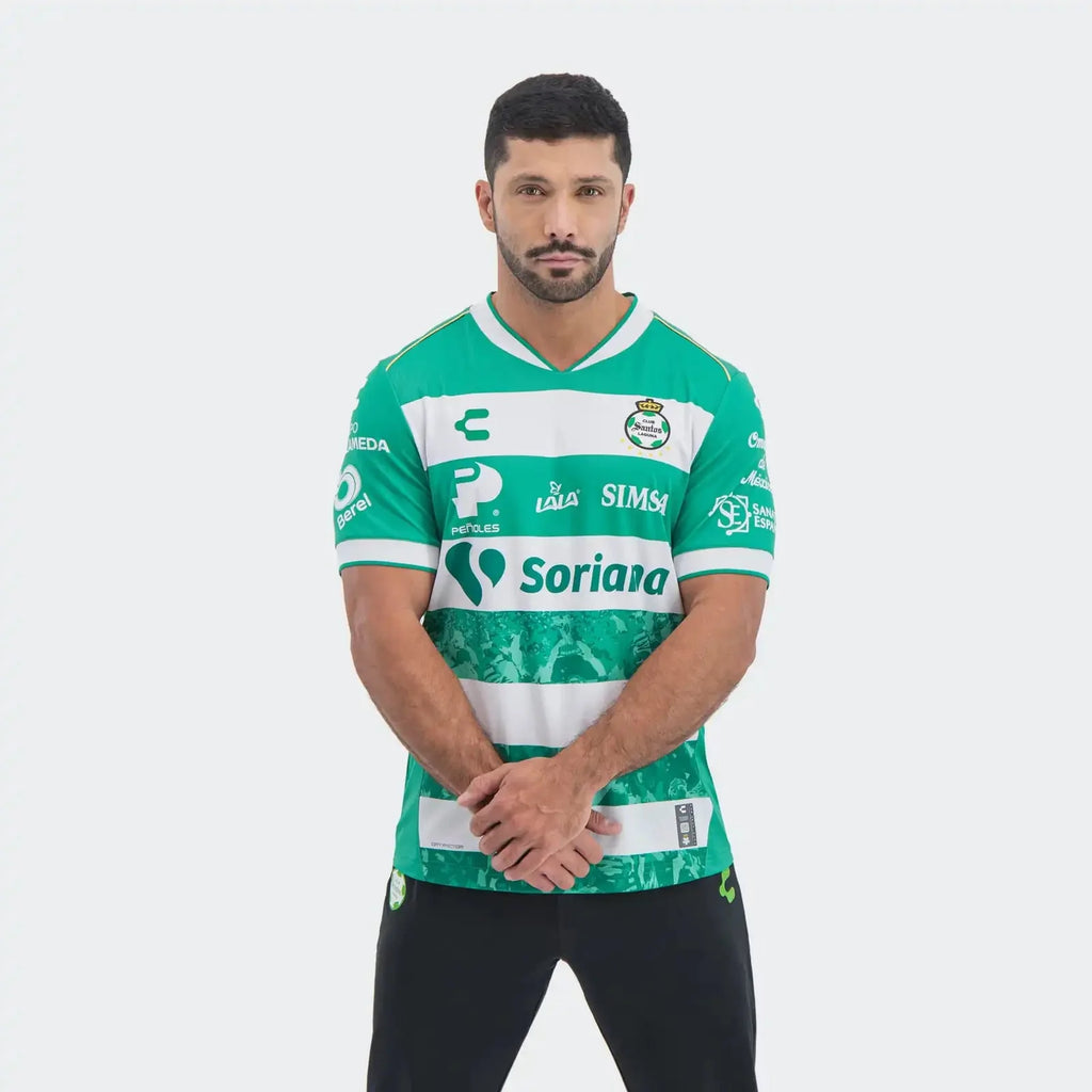 Charly 2025-26 Santos Men's Stadium Home Soccer Jersey