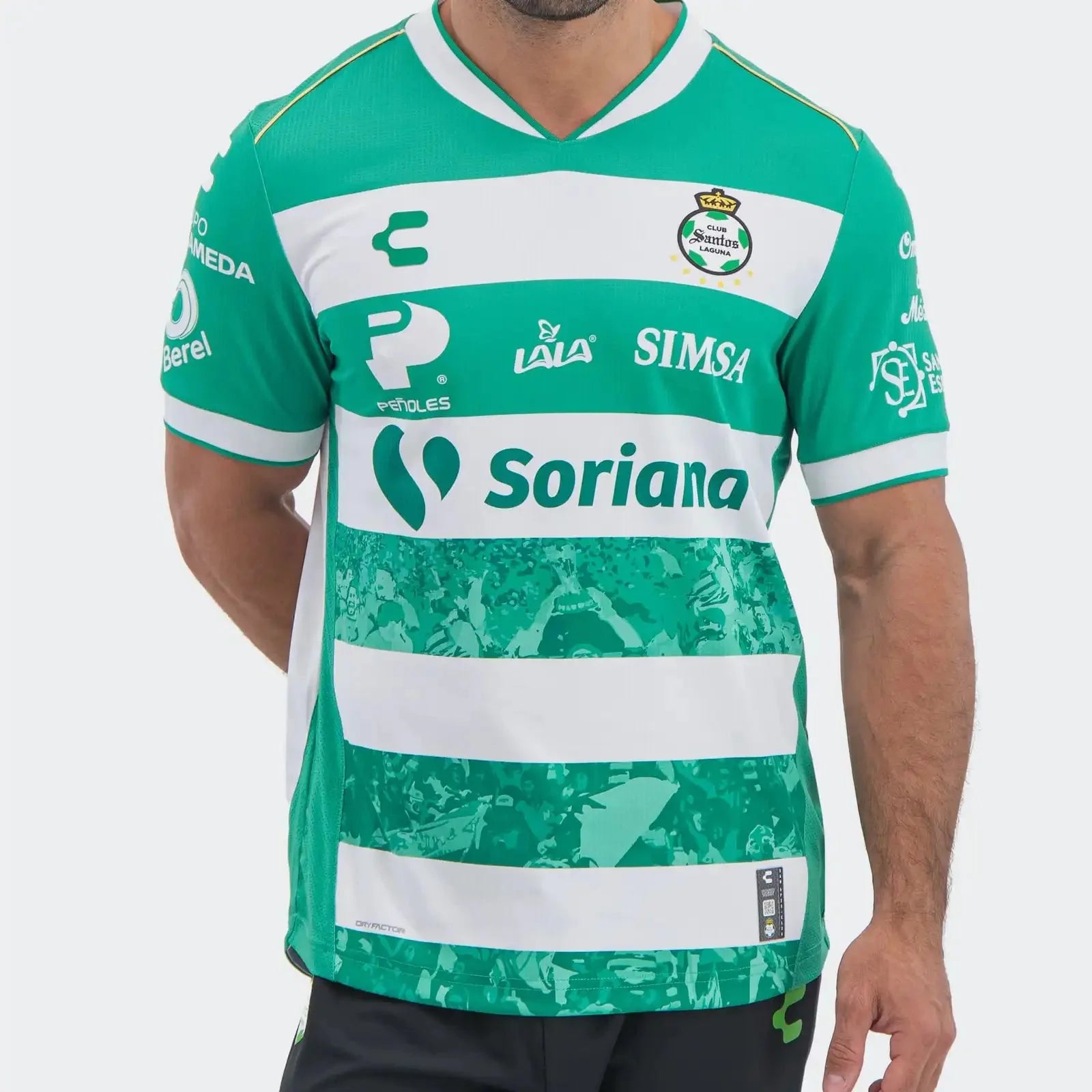 Charly 2025-26 Santos Men's Stadium Home Soccer Jersey