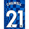Chelsea 2019/22 Home Chilwell #21 Jersey Name Set White