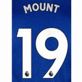 Chelsea 2019/22 Home Mount #19 Jersey Name Set