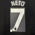 Chelsea 2025-Home Neto #7 Official Name Set-White