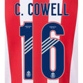 Chivas 2024-25 Home C.COWELL #16 Official Name Set