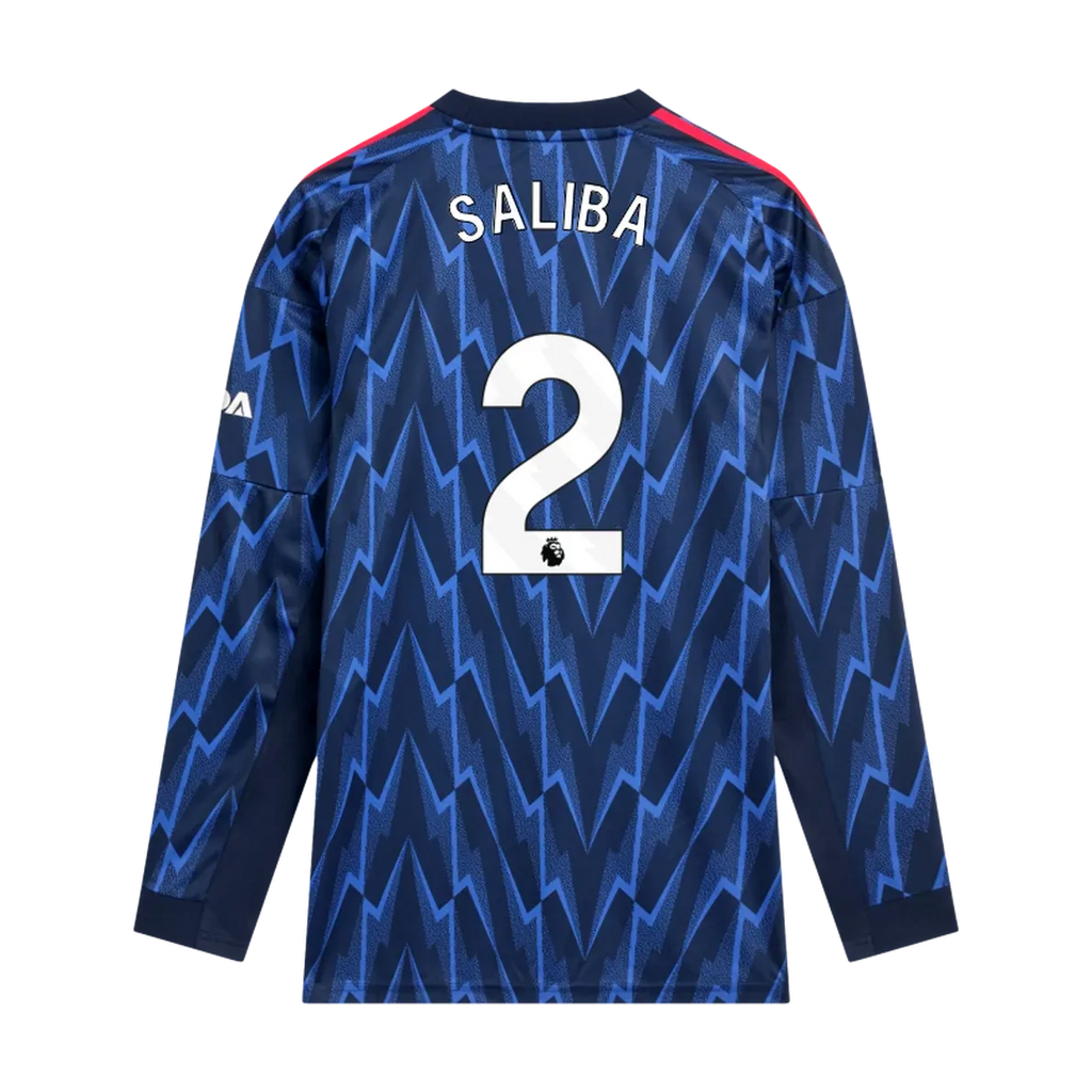 adidas 2025-26 Arsenal Men's Stadium Away Long-Sleeve Soccer Jersey