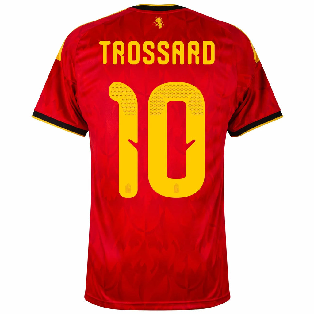 adidas 2026 Belgium Men's Stadium Home Soccer Jersey