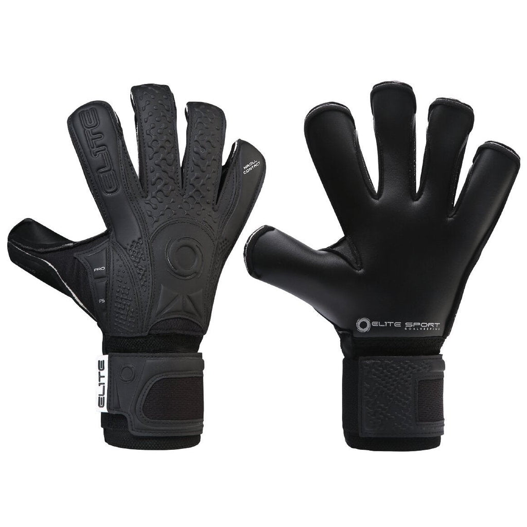 Elite Sport Black Solo Goalkeeper Glove