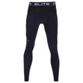 Elite Sport Padded Compression Leggings - Black