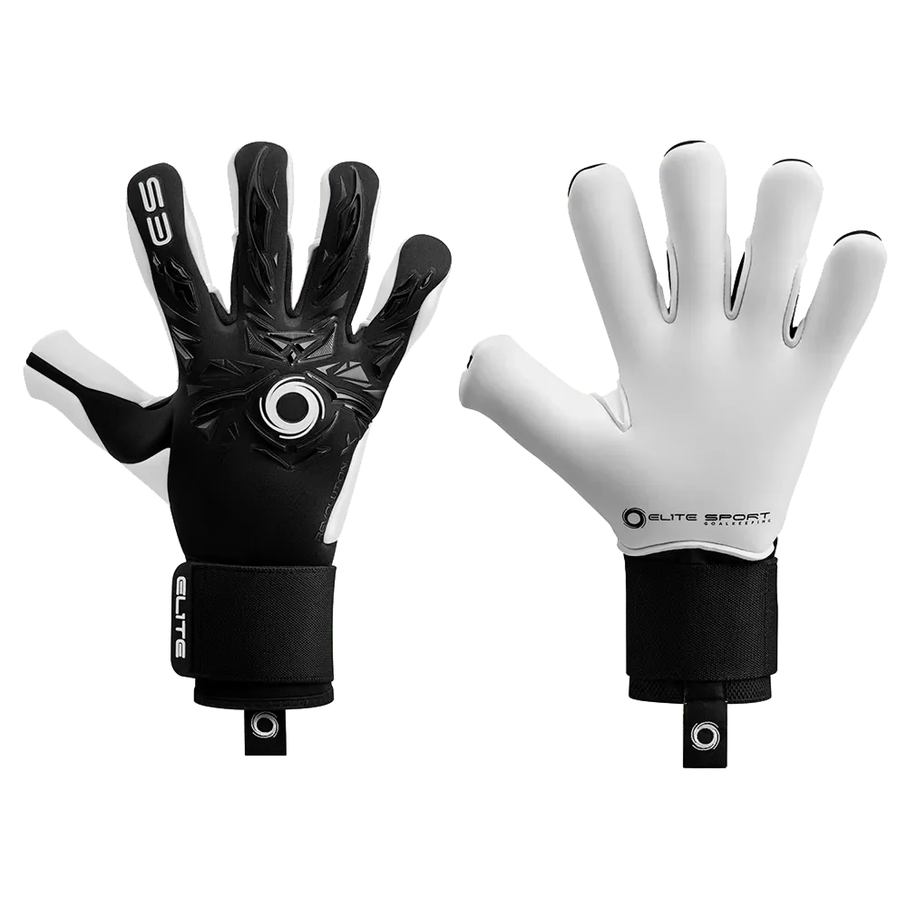 Elite Sport Revolution X Combi Black Goalkeeper Glove