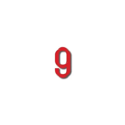 England 2018 Home Kane #9 Jersey Name Set