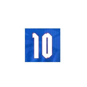 England 2020/22 Away Sterling #10 Jersey Name Set