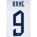England 2022-23 Home Kane #9 Youth Jersey Name Set