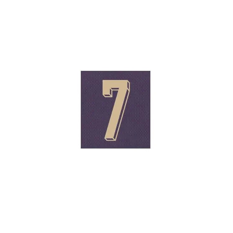 England 2024/25 Away Saka #7 Jersey Name Set