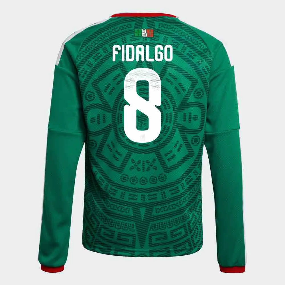 adidas 2026 Mexico Men's Authentic Home Long-Sleeve Soccer Jersey