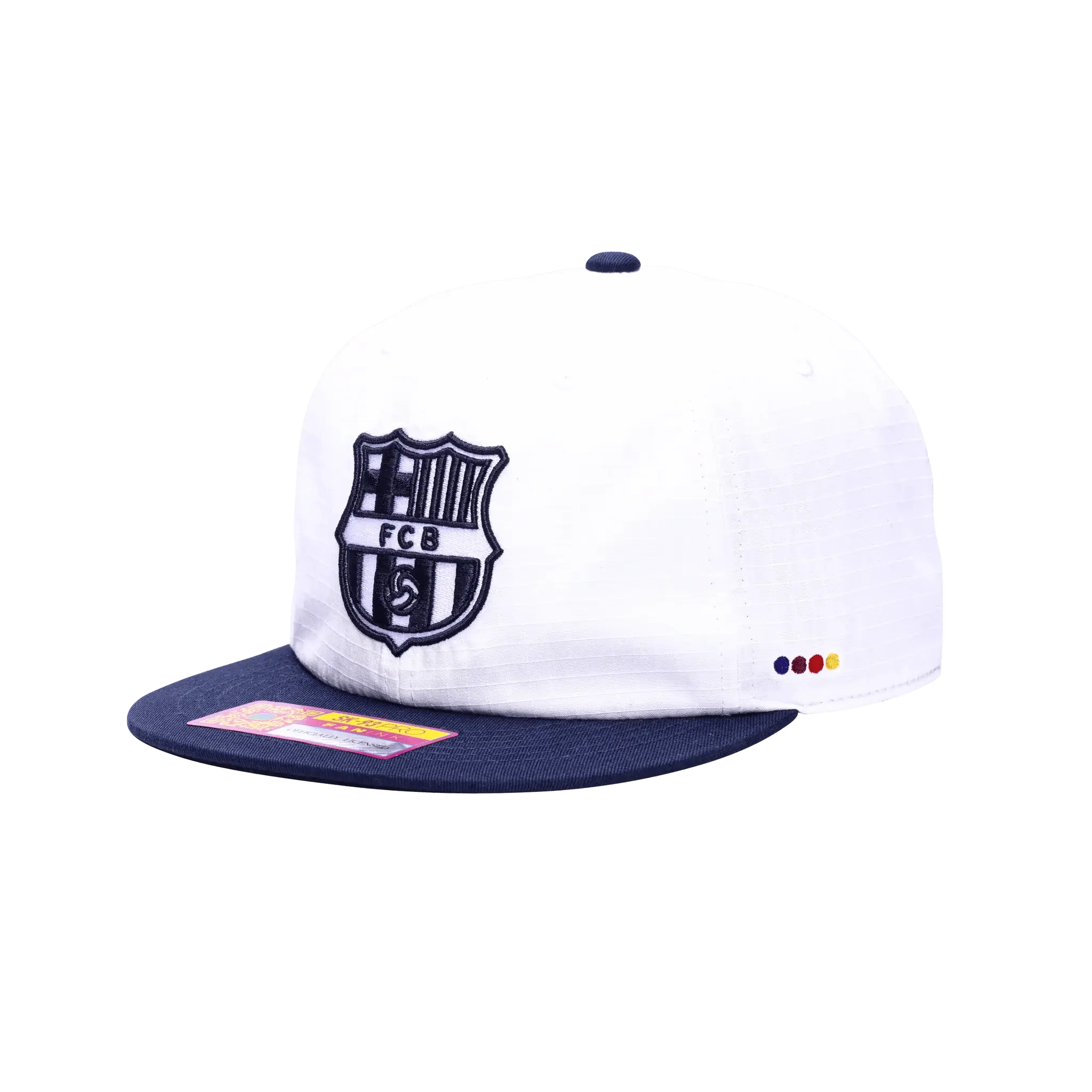 Fan Ink Collection Barcelona Swingman Wax Snapback Hat