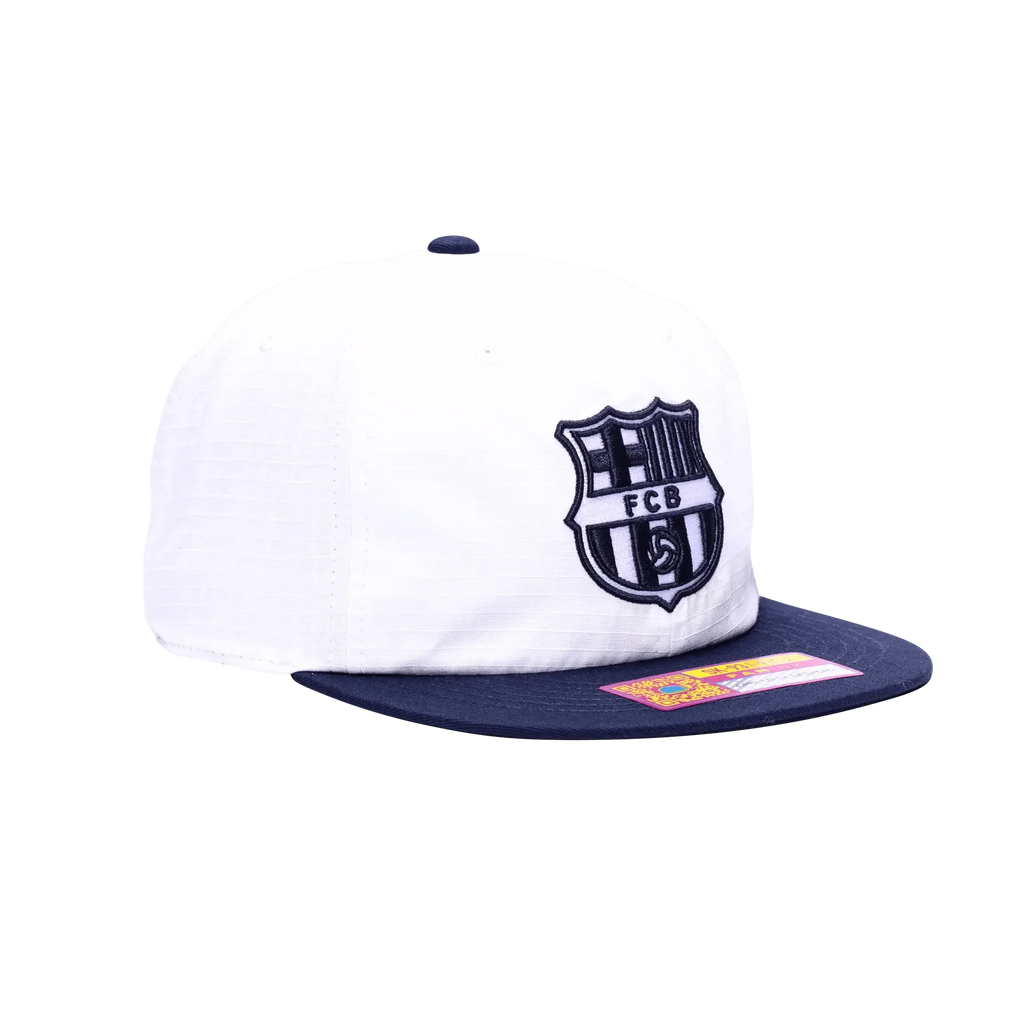 Fan Ink Collection Barcelona Swingman Wax Snapback Hat