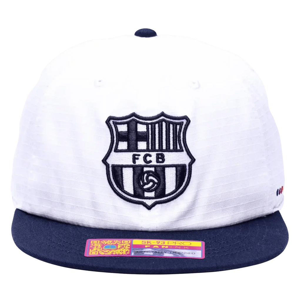 Fan Ink Collection Barcelona Swingman Wax Snapback Hat