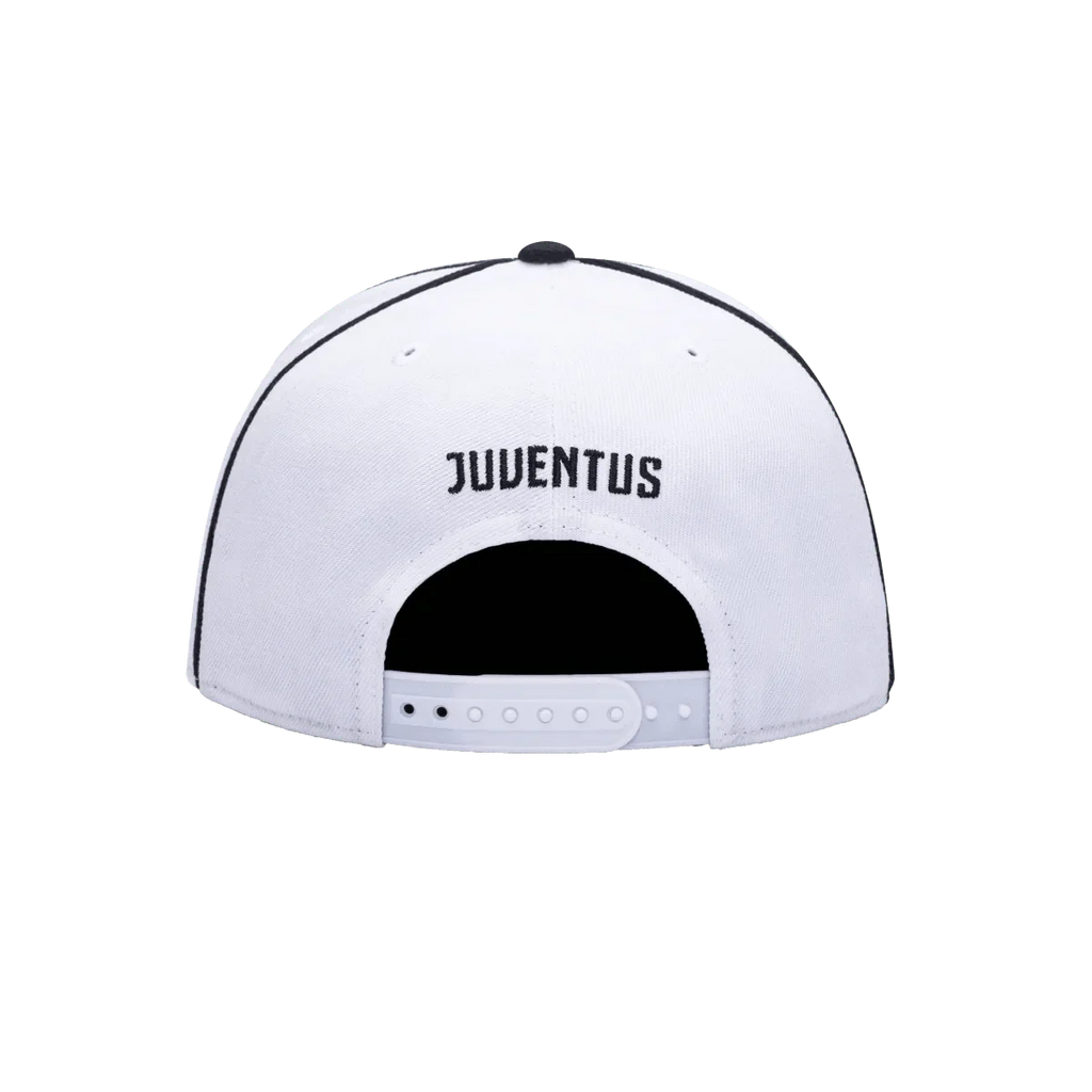Fan Ink Collection Juventus Cali Day Snapback Hat - White-Black