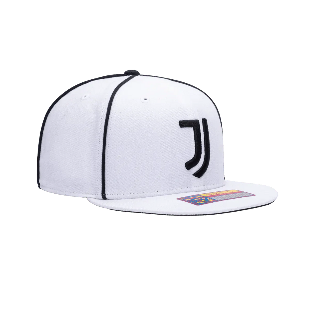 Fan Ink Collection Juventus Cali Day Snapback Hat - White-Black